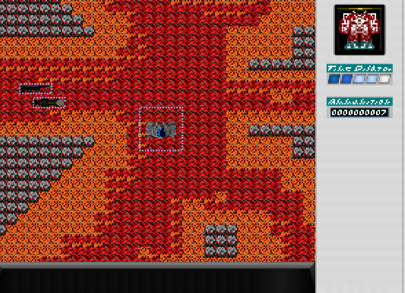 Snapshot of Mech Shooter; features a different level
                    of the game